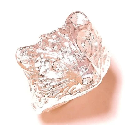 No Stone 925 Silver Handmade Engraved Finger Viking Fox Head Charm Rings US-7 - Image 1 of 2