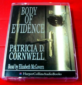Patricia Cornwell Body Of Evidence Kay Scarpetta 2-Tape Audio Elizabeth McGovern - Picture 1 of 1