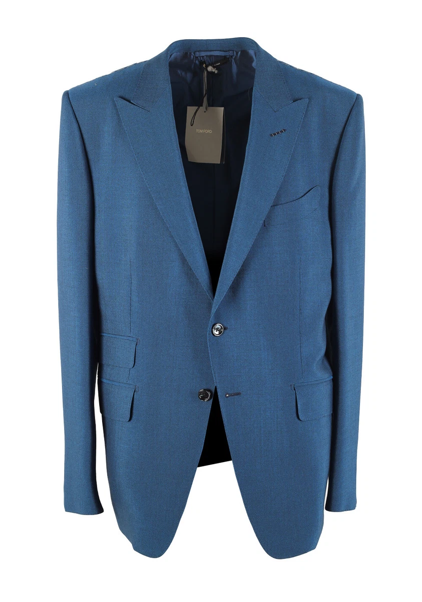 TOM FORD ネイビー ジャケット　46 PURE SILK ATTICUS JACKET | TOM FORD Fashion