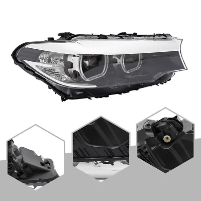 LED Headlight For 2017 2018 2019 2020 BMW 5 Series G30 530i 540i M5 Passenger - Image 1 of 4