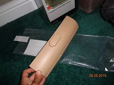 2000-2002 Mercedes-Benz W220 lower seat storage door S600 S430 S500 S55 AMG TAN - Image 1 of 3