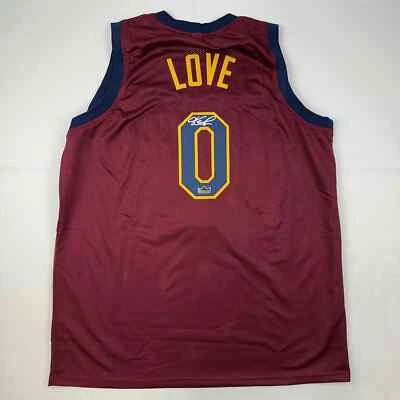 Facsimile Autographed Kevin Love Cleveland Red Reprint Jersey Size Men's XL - Image 1 of 4