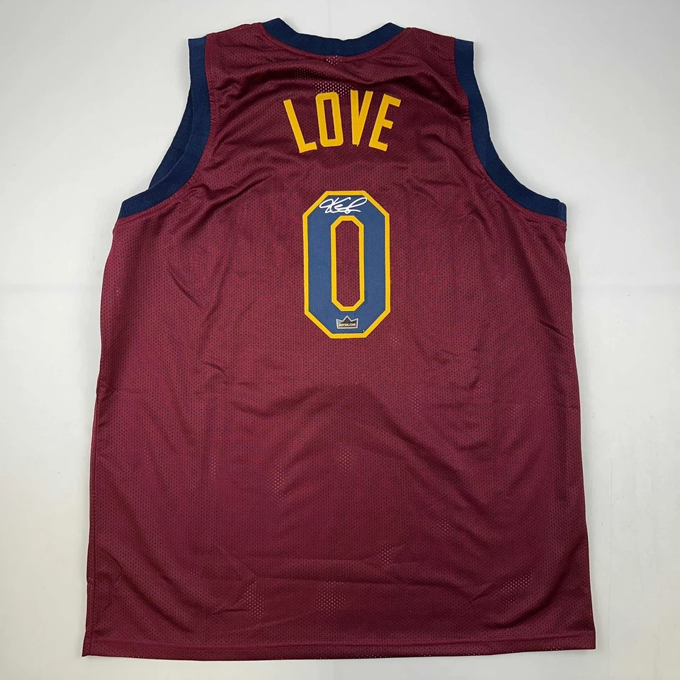 Facsimile Autographed Kevin Love Cleveland Red Reprint Jersey Size Men's XL - Image 1 of 4