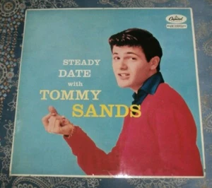 TOMMY SANDS - Steady Date with Tommy Sands - UK CAPITOL Turquoise 1957 Flipback - Imagen 1 de 5