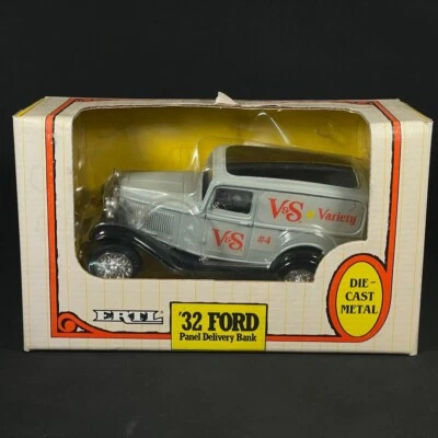 Vintage Ertl 1932 Ford Panel Delivery Bank Variety #4 1/25 Scale Diecast MIB - Image 1 of 4