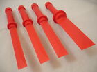TOOL PLASTIC SCRAPER SET GASKET DECAL WHEEL WEIGHT GREASE REMOVER NYLON LONG