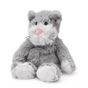Warmies 9" Accogliente peluche gatto grigio junior - Foto 1 di 1