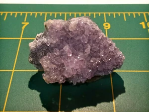 Nice! Multi Colored Amethyst Cluster w/Druzy on Geode Matrix - Artigas, Uruguay - Picture 1 of 9