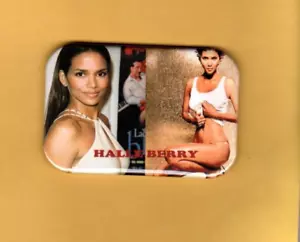 HALLE BERRY REFRIGERATOR MAGNET WITH ROUNDED CORNER - Picture 1 of 2