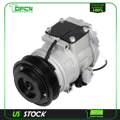 Compresor de aire acondicionado apto para Toyota Sienna 3.0L 1998 1999 2000 2001 2002 2003 Foto 1 de 4