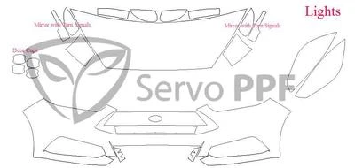 Kit de sujetador transparente 15+ Ford Focus ST 3M Scotchgard Pro Series Foto 1 de 4