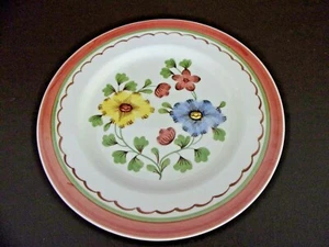 Vintage Pountney & Co. Ltd. Bristol Amberone Salad Plate - Picture 1 of 4