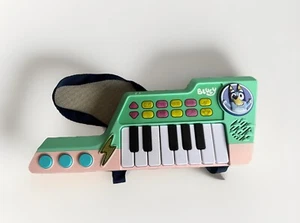 VTech Bluey Bluey's Keytar Keyboard Baby Toy Learning Guitar Piano - WORKING - Picture 1 of 10