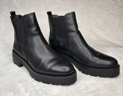 Женские сапоги Sam Edelman модель Jazmine Chelsea черные кожаные размер США 9 ботильоны - Изображение 1 из 4