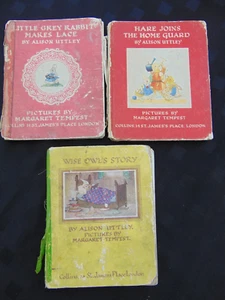 Lot 3 x Alison Uttlly &Margaret Tempest Story Books 1946 / 1950 Vintage Collins - Picture 1 of 16