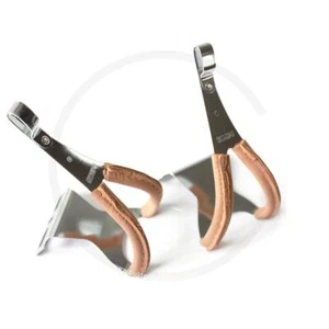 Clip de punta MKS de acero con clips de punta de cuero | talla S - M - L - LL - Imagen 1 de 21