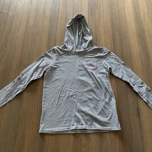 Vineyard Vines Hoodie Youth Large Stripe Kids Lightweight Shirt Hiking Fishing - Picture 1 of 5