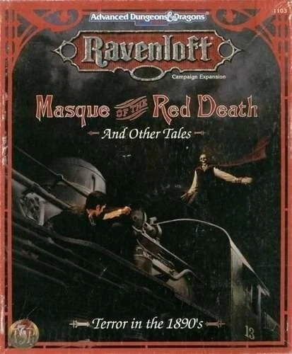 Ravenloft Masque of the Red Death and Other Tales Advanced Dungeons Dragons AD&D - Image 1 of 1