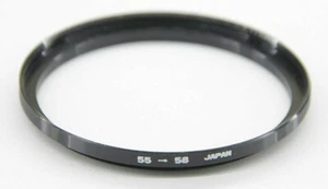 Markenlos - 55mm-58mm Step-Up Adapterring - GEBRAUCHT - W734 - Bild 1 von 2