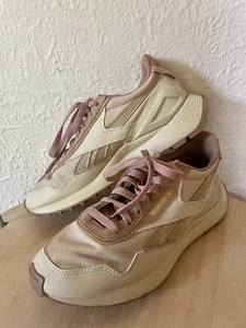 Reebok National Geographic Fashion Athletic Sneakers Shoes Women 5.5 Tan Brown - Picture 1 of 7