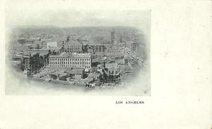 Rare. Private Mailing Card. 'Los Angeles, California.' Aerial View of City. UNP - Picture 1 of 2