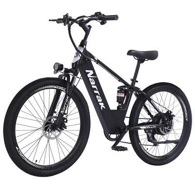 26" Electric Bike for Adults, 750W(Peak 1100W) 26MPH, Built-in 48V 500Wh Battery - Image 1 of 4