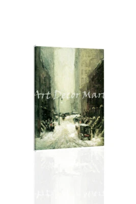 New York Winter - - CANVAS OR PRINT WALL ART - Image 1 of 2