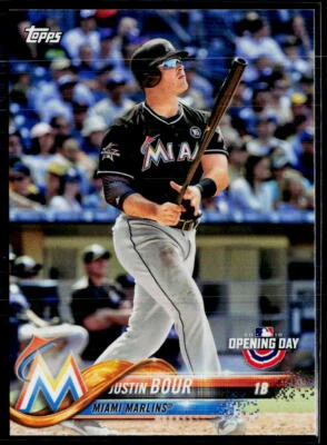 2018 Topps Opening Day Justin Bour #171 - Image 1 of 2
