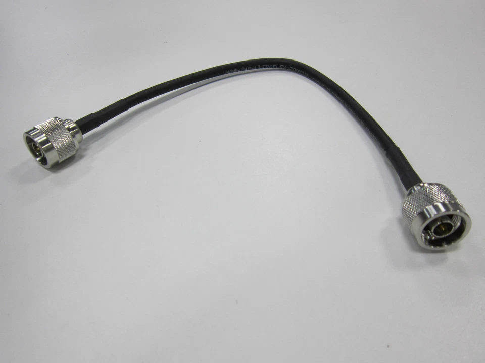 Cable de puente ultraflex LMR 240 de 3 pies N macho a N macho tiempos microondas  Foto 1 de 1