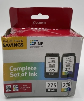 Canon PG-275/CL-276 Value Pack - 2 Black/ 1 Color (4988C004AB) - Image 1 of 4