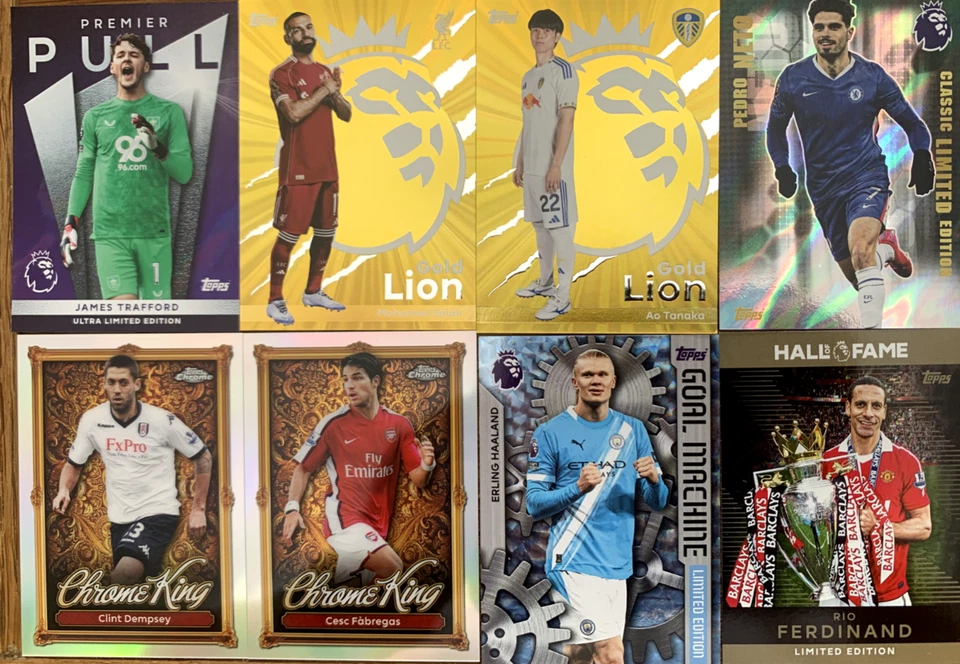 TOPPS Premier League 2026  RARE CARDS Golden Lion Chrome King Parallel 2025/26 - Image 1 of 1