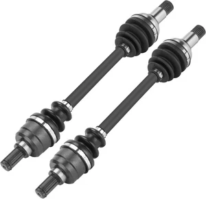 Rear Right & Left CV Joint Axles For Yamaha Grizzly 550 YFM550 700 YFM700 4WD - Picture 1 of 10