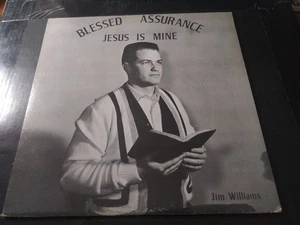 Jim Williams – Blessed Assurance VG+ Original 1970s QCA Record CINCINNATI GOSPEL - Picture 1 of 5