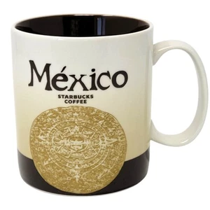 Starbucks Mexico Mug Global Icon 16oz Collector Series 2015 Aztec Sun Stone - Picture 1 of 7
