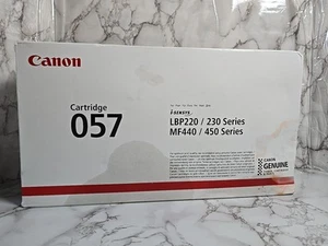 Canon 057 Black Standard Yield Toner Cartridge LBP220/MF440 - Afbeelding 1 van 12