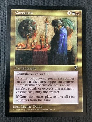 MTG Visions Corrosion RESERVED LIST NM - Image 1 of 2