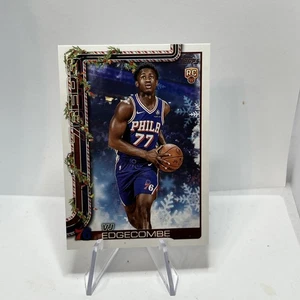 2025-26 Topps Holiday #H163 VJ Edgecombe RC - Philadelphia 76ers - Bild 1 von 10