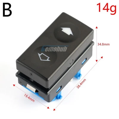 Interruptor elevador de control de ventana de pasajero para 92-1999 BMW M3 318ti 325i 325is 328i Foto 1 de 4