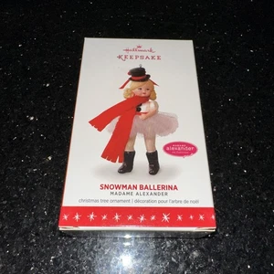 Hallmark Andenken Ornament Madame Alexander #21 Schneemann Ballerina 2016 - Bild 1 von 16