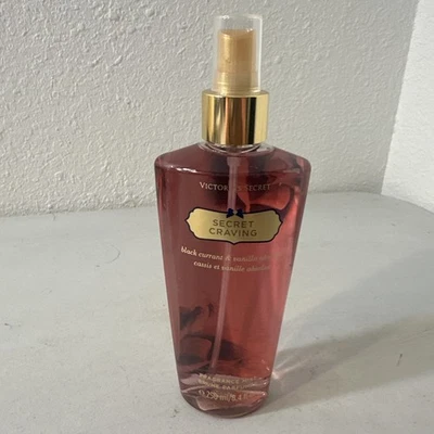 Victoria Secret Craving Fragrance Mist 8.4oz Black Currant & Vanilla RARE  New - Image 1 of 2