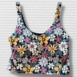 Gilly Hicks Go Recharge Active Crop Tank | Floral Size Small Flower - Picture 1 of 5