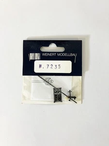 Barrera de vías Weinert 7235 H0 versión alta para discos giratorios iluminables + nueva - Imagen 1 de 1