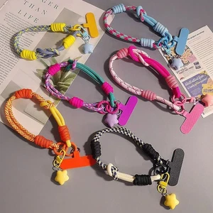 Wrist Strap Woven Thumb Strap Adjustable Mobile Accessory for Outdoor Travel - Photo 1 sur 14