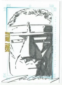Star Trek TOS Art & Images Sketch The Conscience of the King by Joe Corroney - Picture 1 of 2