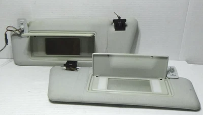 Par de parasol gris vinilo Mercedes Benz W210 E300 E320 1996-2002 Foto 1 de 4