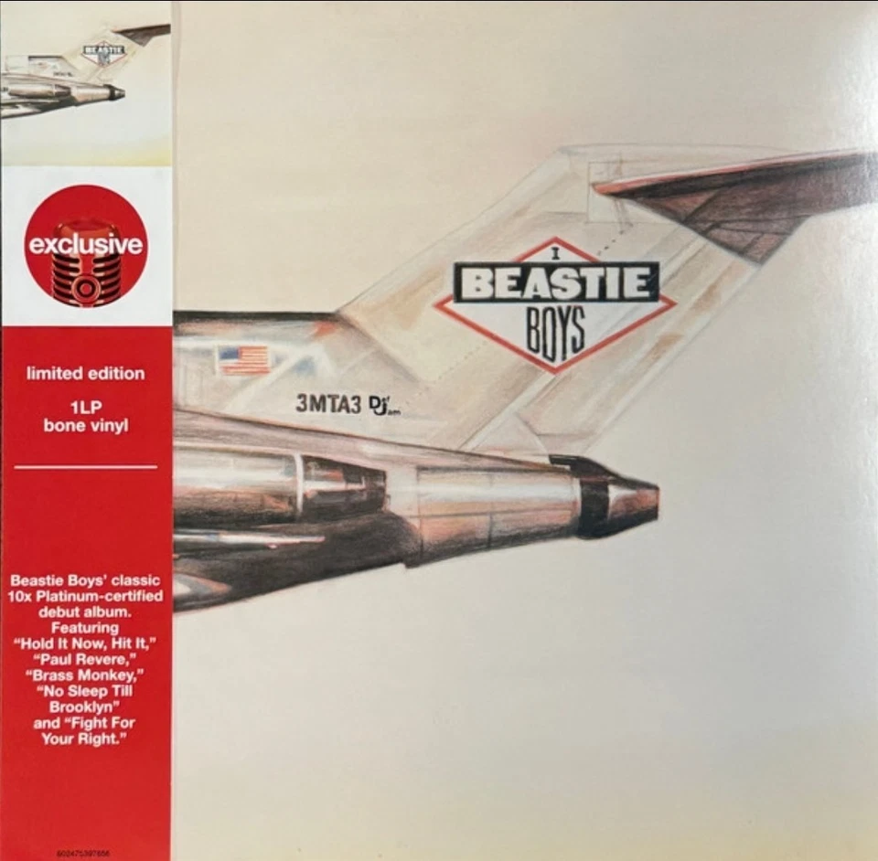 Beastie Boys  Licensed to Ill Limited Bone Vinyl LP NEW SEALED Record Foto 1 de 2
