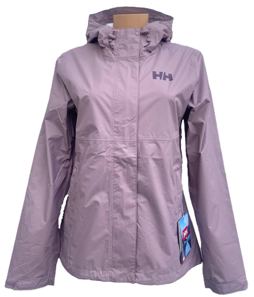 女式 Helly Hansen Loke 雨衣紫色 120 美元,尺寸:L — 第 1/4 张图片