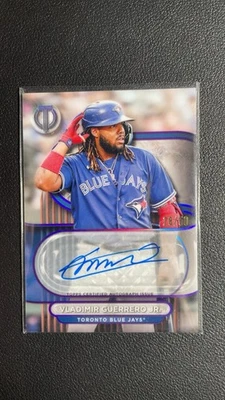 2024 Topps Tribute Baseball Vladimir Guerrero Jr /50 #TA-VGJ Blue Jays - Image 1 of 2