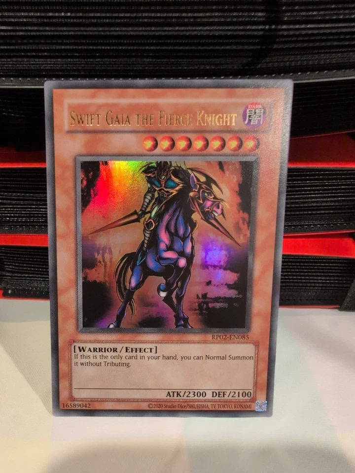 Yugioh Swift Gaia the Fierce Knight RP02-EN085 Ultra Rare Unlimited NM - Image 1 of 1