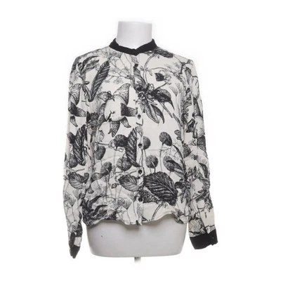 Part Two, Bluse, Größe: 38, Weiß/Schwarz, Viskose, Blumen, Damen #hPQ - Bild 1 von 4